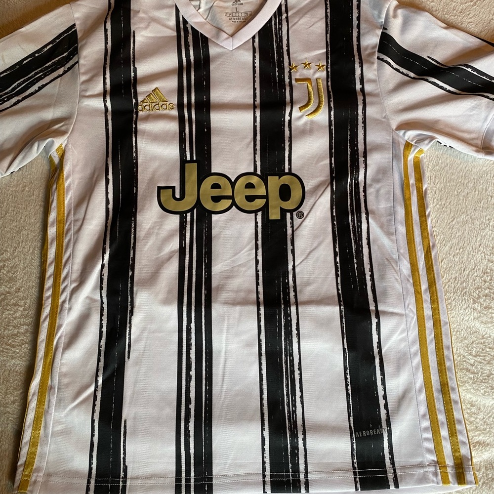 Juventus jersey and shorts